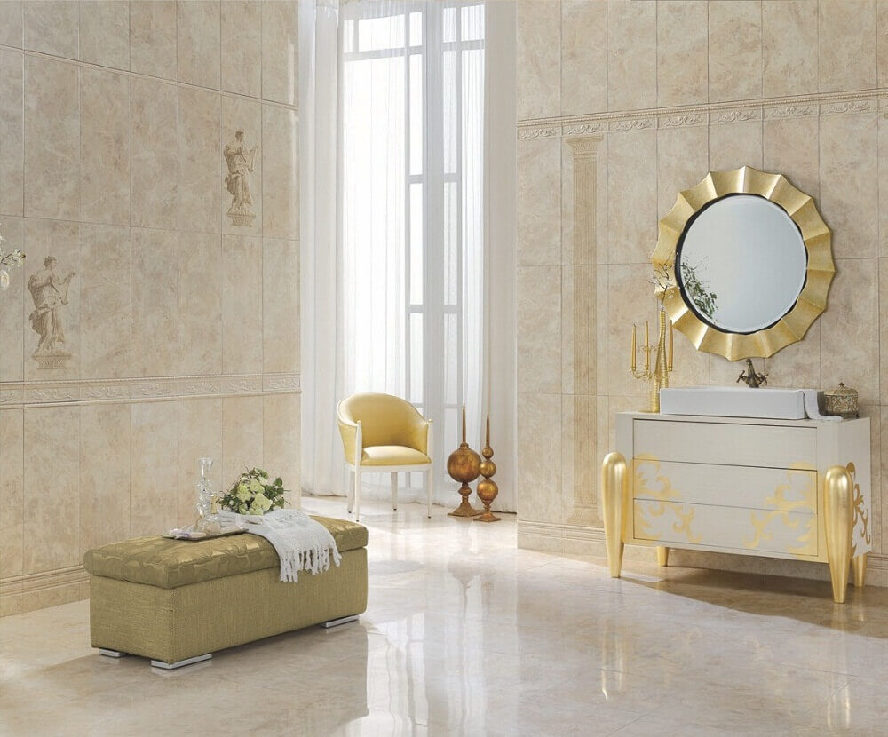 Безупречное исполнение яркого и необычного образа вашего интерьера с плиткой Azteca Apolo R75